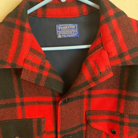 Pendleton Mens Wool Jacket Size L - Picture 2 of 4